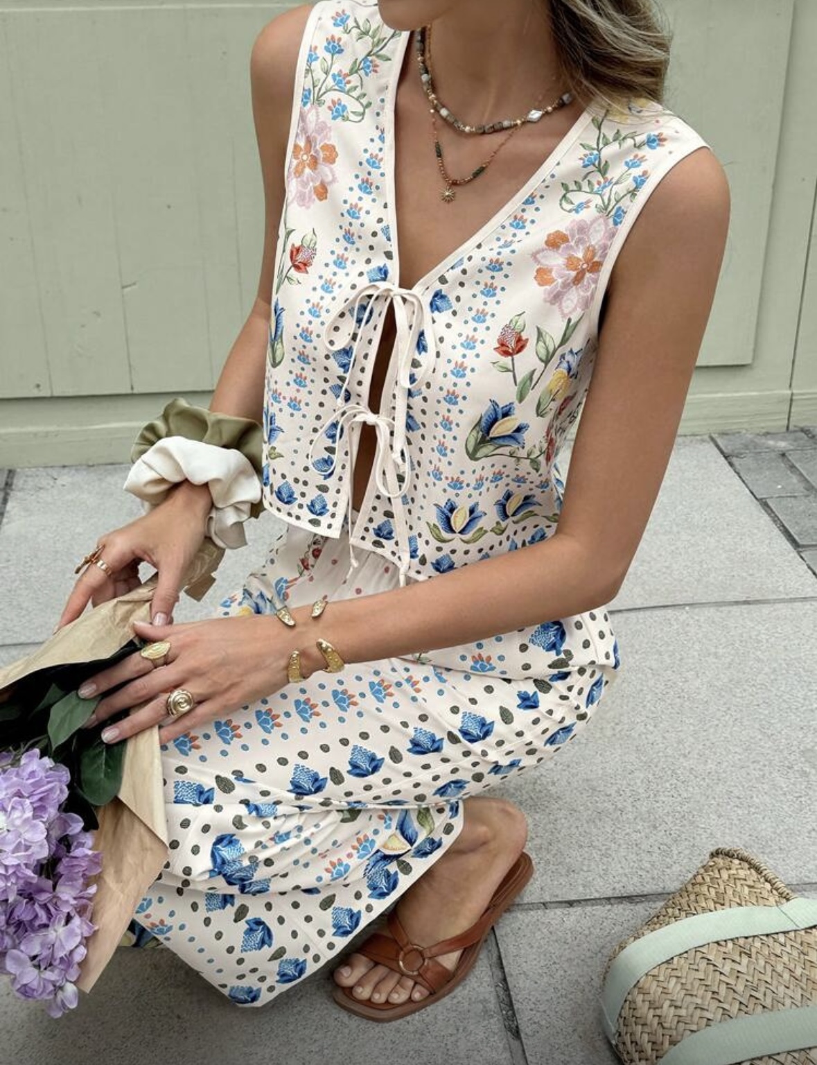 Conjunto Tulum chaleco