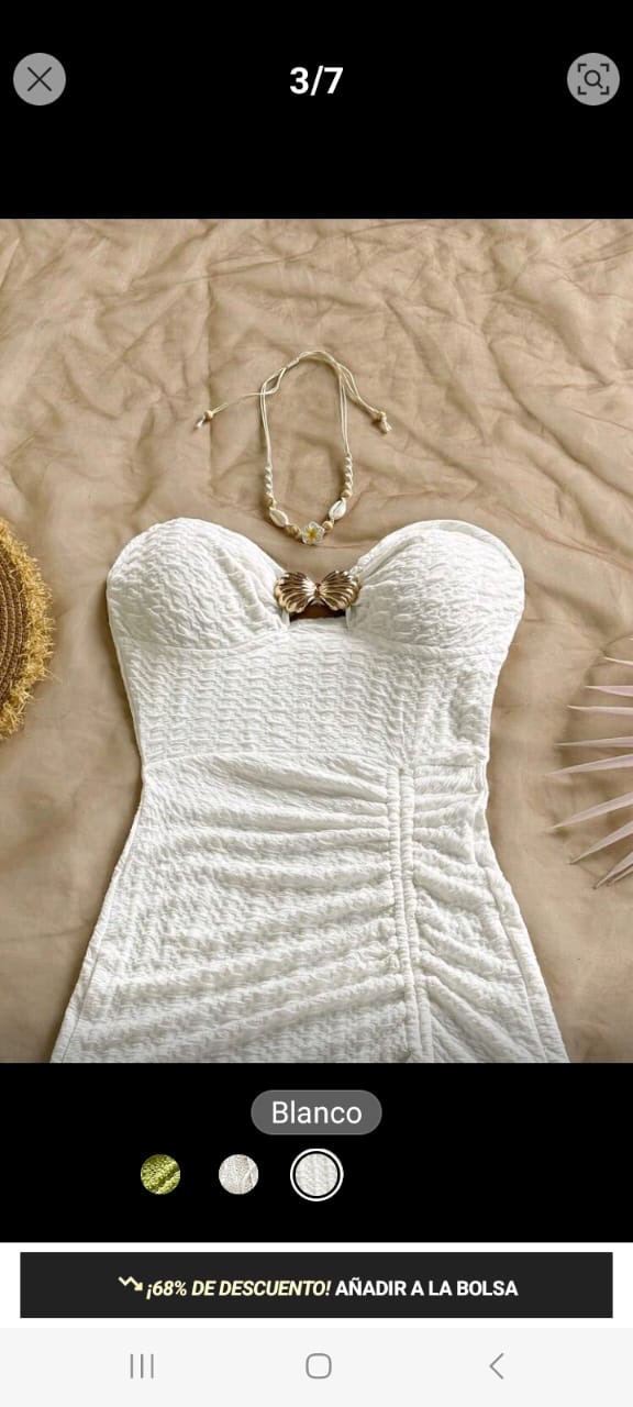Vestido baby shower