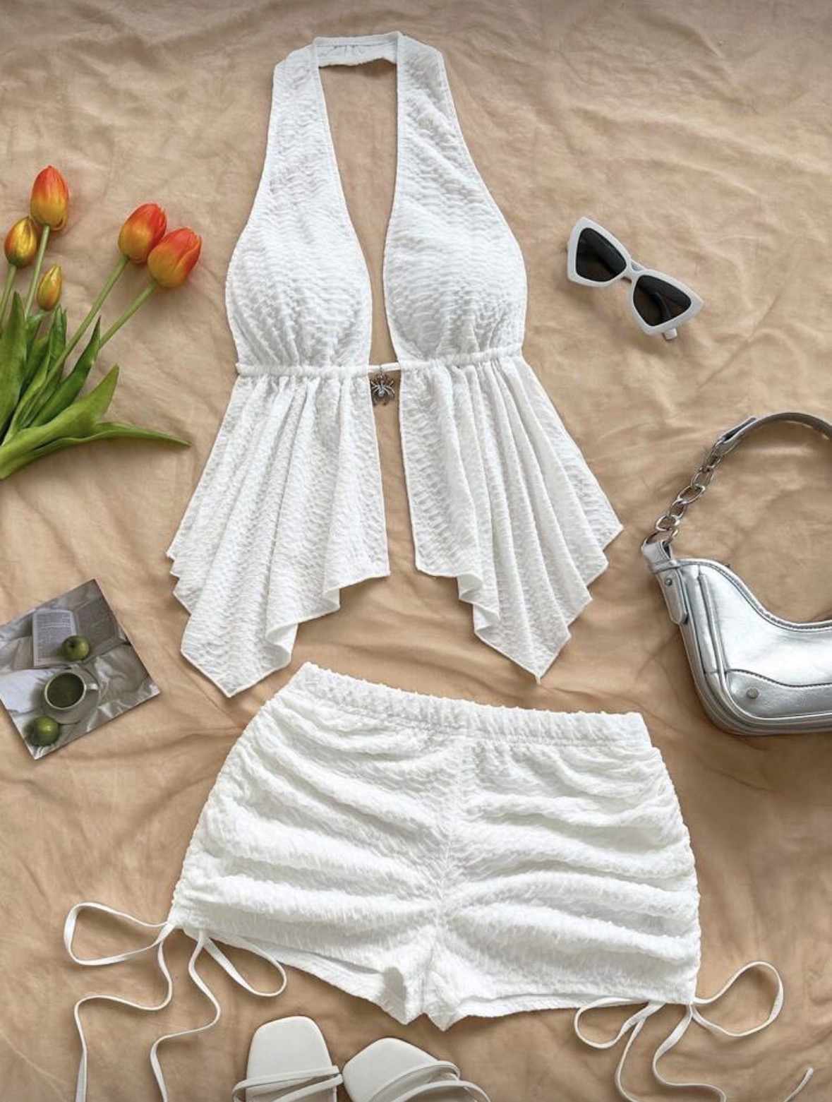 Conjunto short bomber