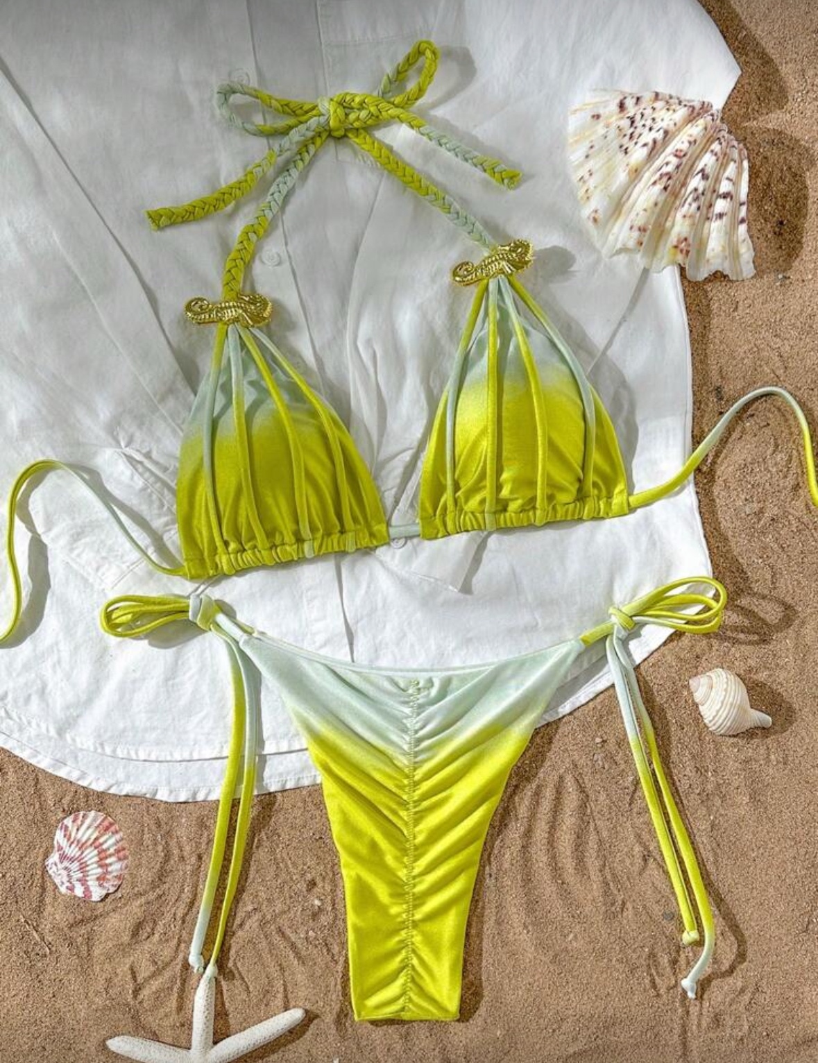 Bikini con caballito de mar