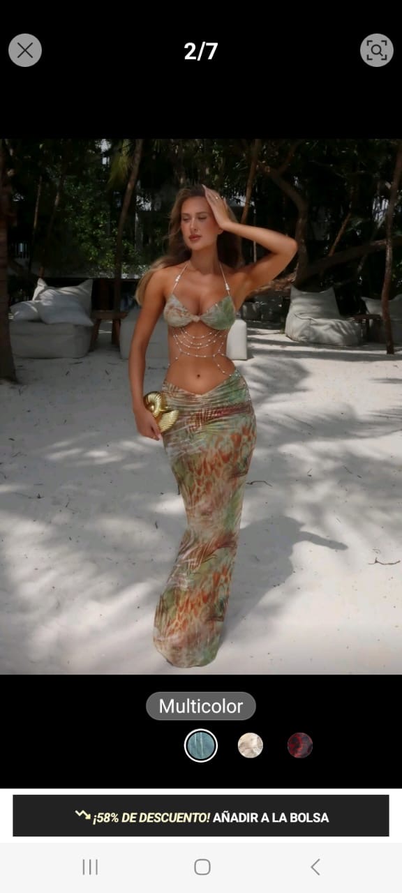 Bikini con perlas